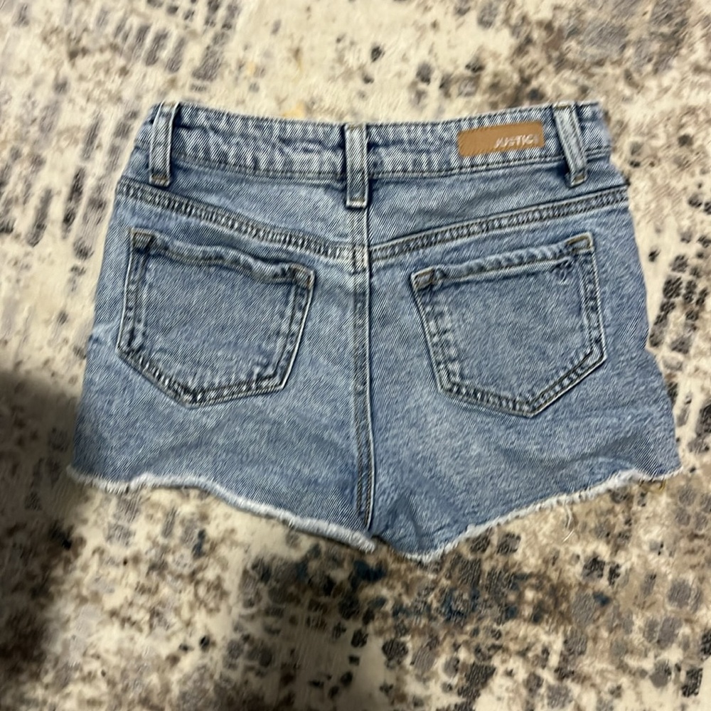 Justice blue Jean shorts - Picture 2 of 3